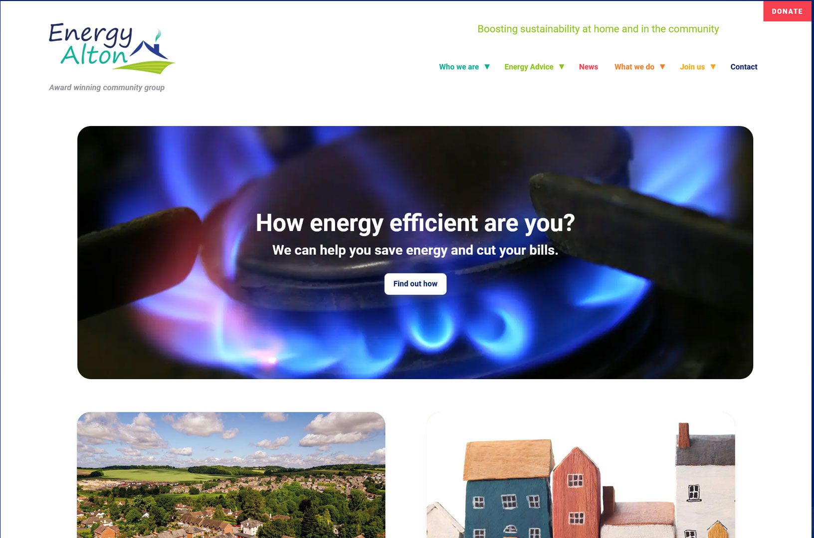 Energy Alton website home page