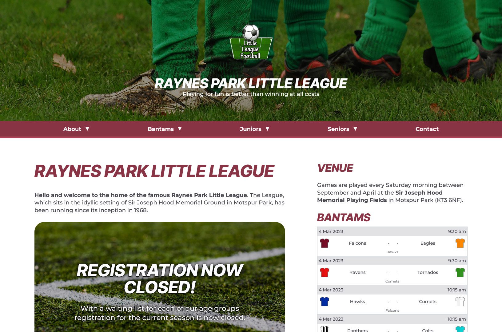 Raynes Park Little League